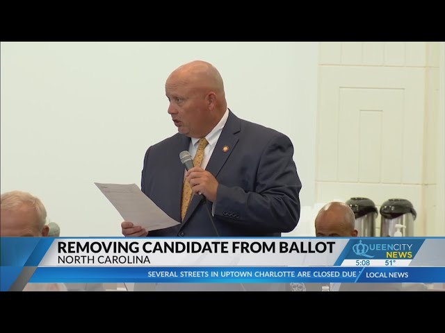 NC GOP wants candidate removed for criminal record