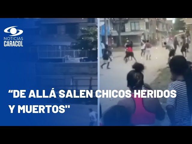 Pandillas de Cali se citan por redes sociales para hacer batallas campales