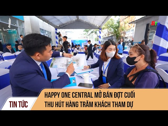 Happy One Central mở bán đợt cuối thu hút hàng trăm khách tham dự