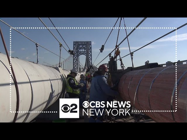 George Washington Bridge rehab project reaches halfway point