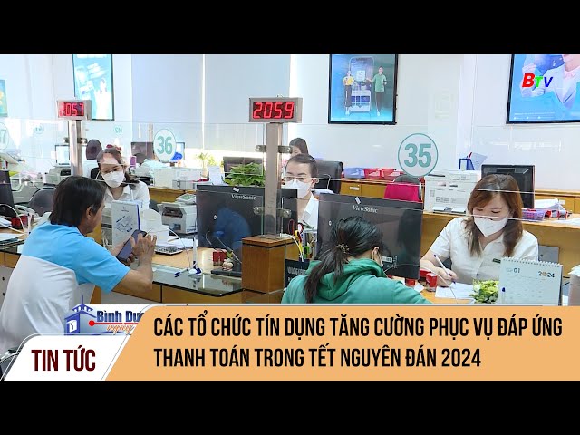 Các tổ chức tín dụng tăng cường phục vụ đáp ứng thanh toán trong Tết Nguyên đán 2024