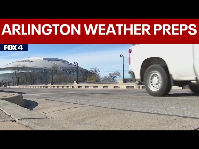 Dallas Cowboys, City of Arlington ready to help fans with winter weather