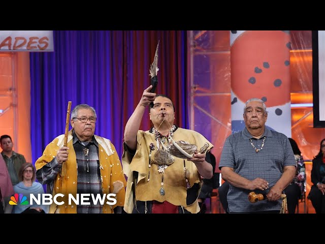 Watch: L.A. Tribe performs land acknowledgement ceremony as part of racial healing event