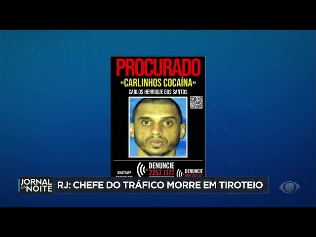 RJ: Chefe do tráfico morre em tiroteio na Cidade de Deus