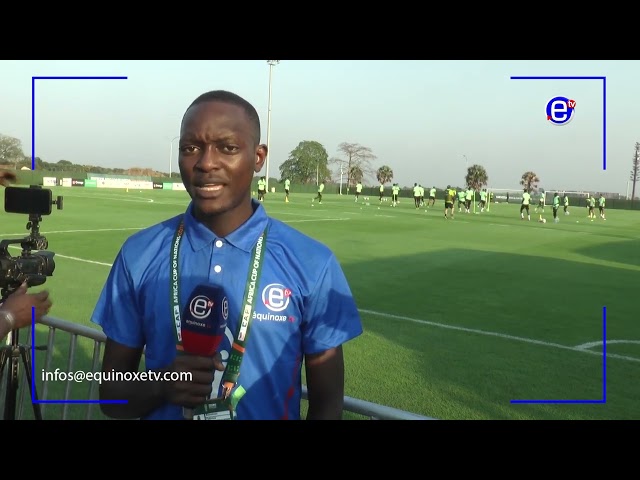 CAN 2023: SÉANCE D'ENTRAÎNEMENT DU SÉNÉGAL - EQUINOXE TV