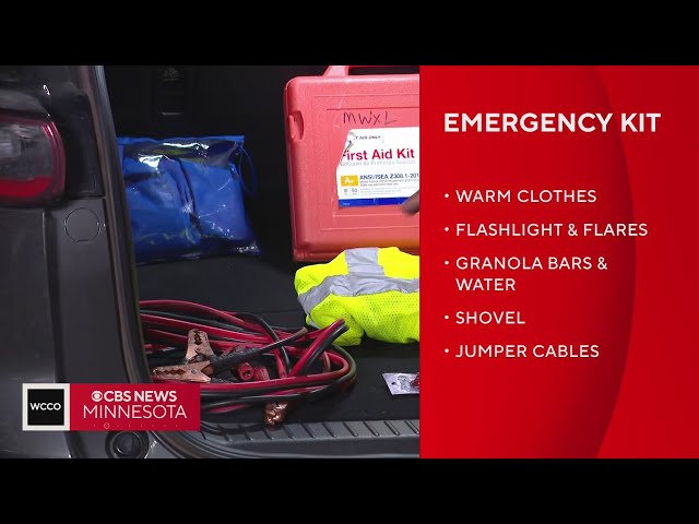 Every Minnesota driver should equip their cars with a winter emergency kit