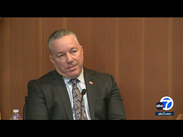 Former LA County Sheriff Alex Villanueva testifies on deputy gangs