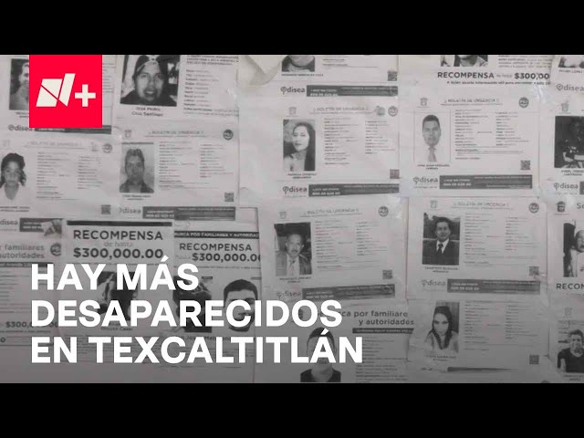 Texcaltitlán: Continúan desaparecidas 14 personas, habitantes aseguran que hay más - En Punto