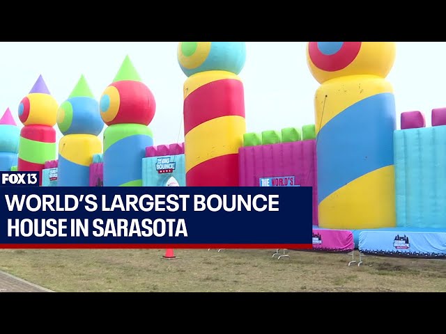 World’s largest bounce house in Sarasota