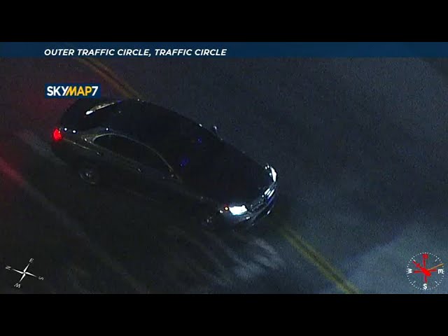 CHASE: Speeding Mercedes-Benz driver leads authorities on pursuit in LA, OC