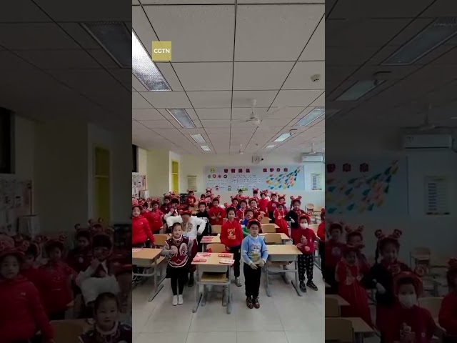 Kids join the Loong Year Loong Dance challenge