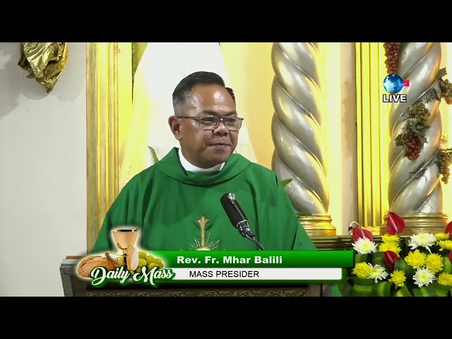 Daily Mass | January 13, 2024 | Rev. Fr. Mhar Balili