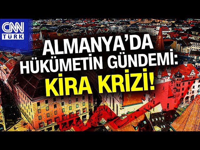 Almanya Hükümeti Çözüm Peşinde! Kiralar Rekor Kırıyor... #Haber