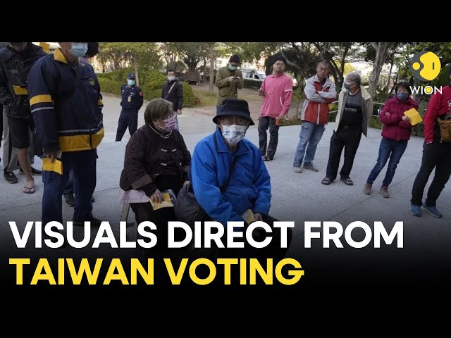 Taiwan Presidential Election 2024 LIVE: Visuals direct from Taiwan polling station | WION LIVE