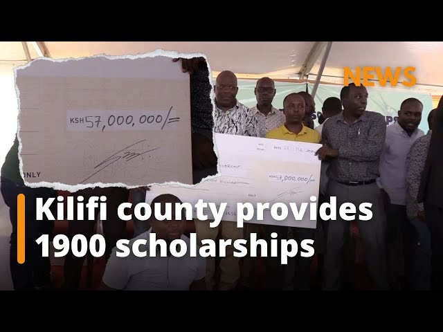 Kilifi county government provides 1900 students with scholarships