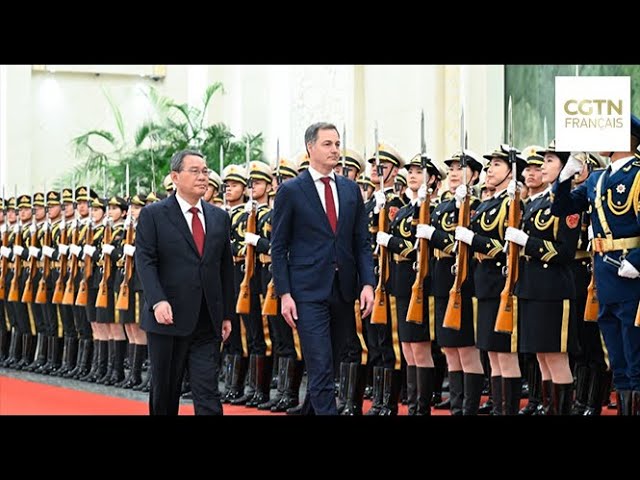 Le Premier ministre et le plus haut législateur chinois rencontrent le Premier ministre belge