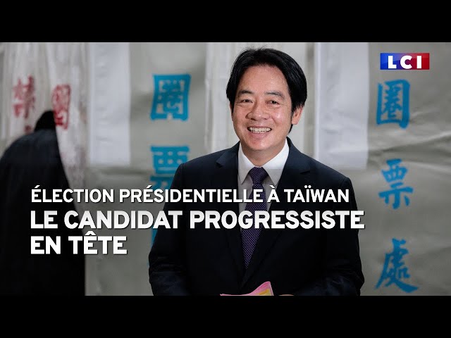 Le candidat progressiste en tête de l'élection présidentielle à Taïwan