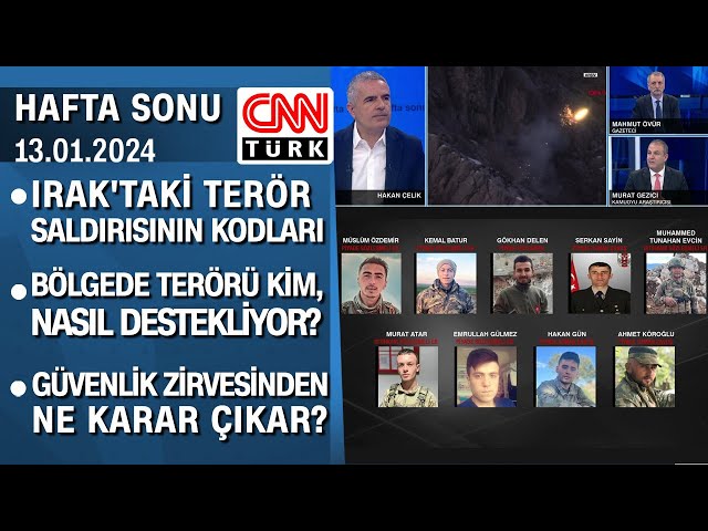 Irak'taki terör saldırısının kodları | Bölgede terörü kim, nasıl destekliyor? -Hafta Sonu 13.01