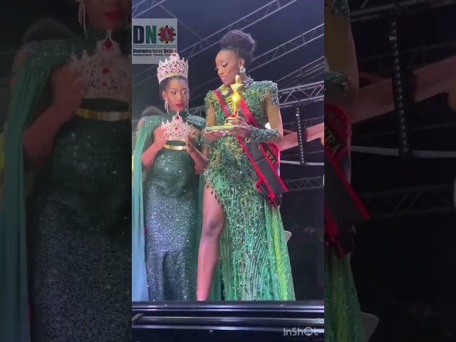 Crowning moments; Miss Saint Lucia, Claire Marissa Smartt Crowned the new Miss OECS.