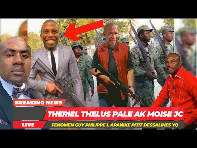 Theriel Thelus Pale Ak Lwa Nan Tèt Pitit Dessalines Yo, Moise JC Revolisyon  Guy Philippe