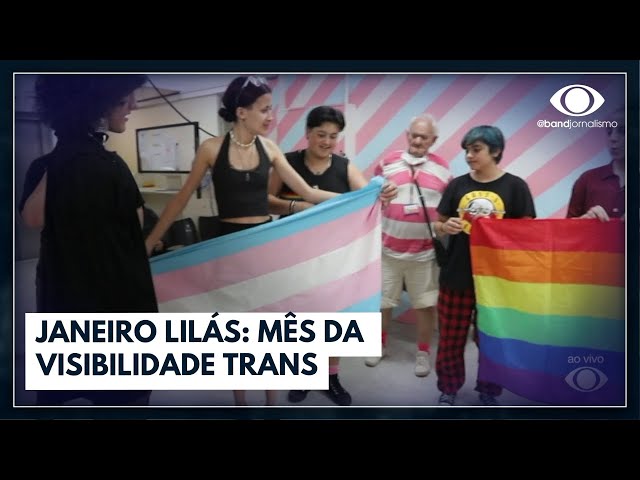 Janeiro Lilás: mês da visibilidade trans | Jornal da Noite