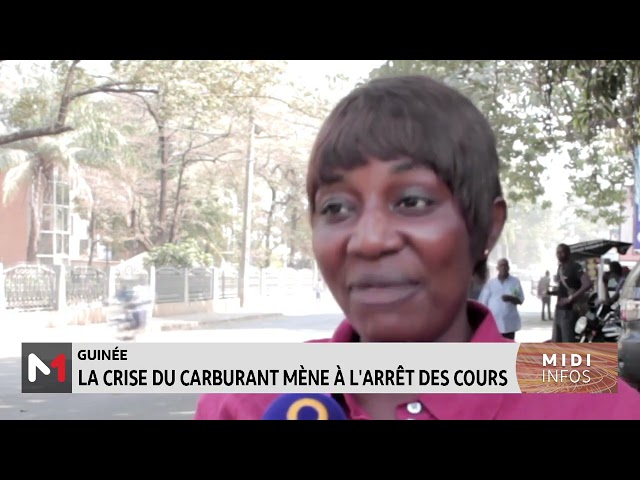 Guinée : La crise du carburant mène à l´arrêt des cours