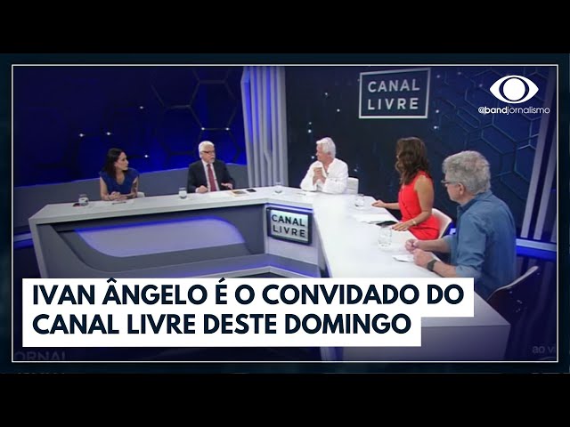 Canal Livre desde domingo recebe o escritor Ivan Ângelo | Jornal da Noite