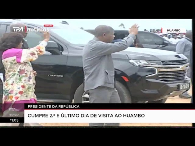 Especial TPA Notícias - Presidente da República inaugura CINFOTEC do Huambo 13.01.2024