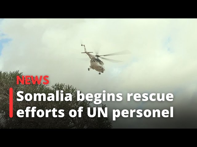 Somalia begins rescue efforts of UN helicopter crew