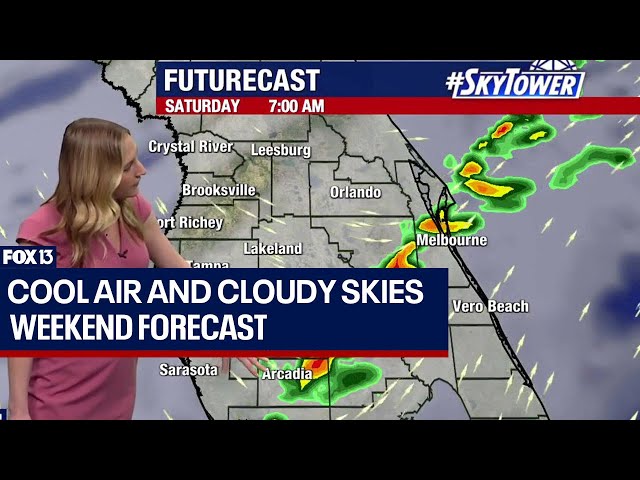 Cooler air and cloudy skies | Jan. 13, 2024