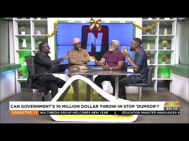 Can Government's 10 Million Dollar Throw-In Stop 'Dumsor'? - Nnawotwi Yi on Adom TV (