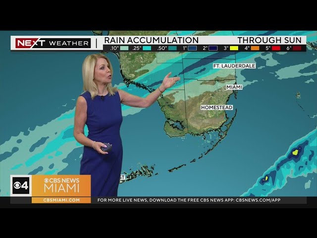 South Florida 10 a.m. Weather Forecast 1/13/2024