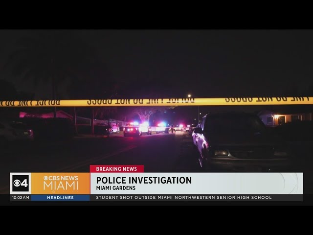 Police investigation underway in Miami Gardens