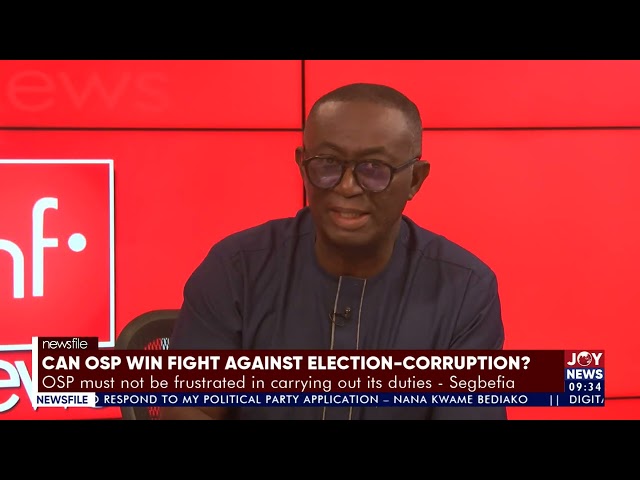 Distributing money during an election doesn't necessarily imply corruption - Appiah-Kubi