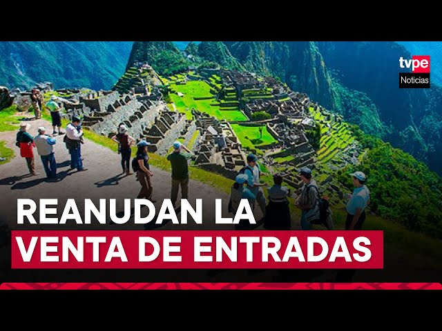 Machu Picchu: reanudan venta de entradas presencial y virtual