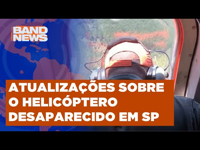 Equipes retiram os quatro corpos do local de acidente de helicóptero em Paraibuna| BandNews TV