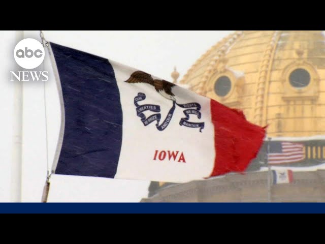 Snowy weather cancels Iowa caucus events