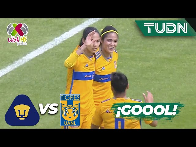 ¡Despierta Tigres! ¡GOOL de Alison! | Pumas 1-1 Tigres | Liga Mx Femenil - CL2024 J2 | TUDN