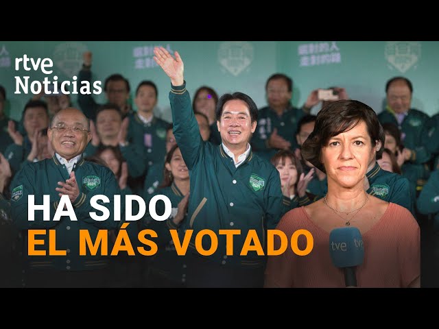 ELECCIONES TAIWÁN: El PARTIDO PROGRESISTA DEMOCRÁTICO SEGUIRÁ GOBERNANDO OTROS 4 AÑOS | RTVE