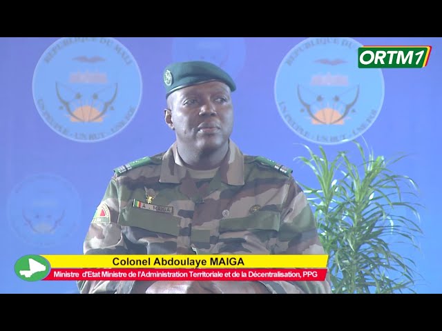 Mali_Kura_Taasira 2 #Français  | Col. Abdoulaye MAÏGA, Ministre d'État, Porte Parole du gouvern