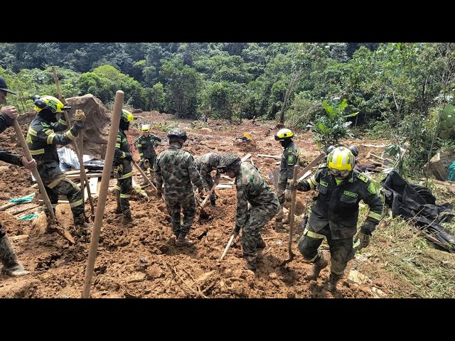 Columbian mudslide kills at least 23 and injures dozens