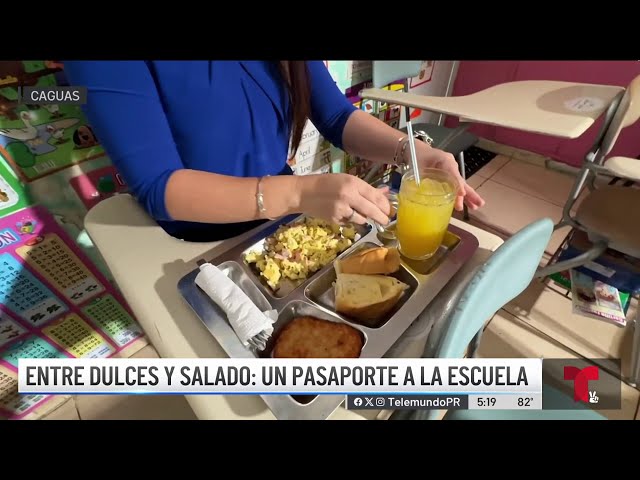 Pasaporte a la escuela: crean restaurante con temática de salón de clases