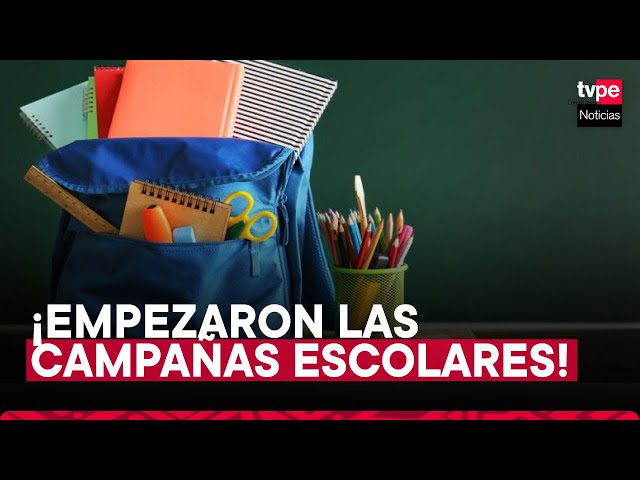 Empezó la campaña escolar 2024 en Mesa Redonda