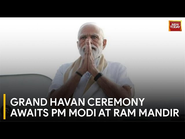 PM Modi to Attend Grand Havan at Ram Mandir Consecration