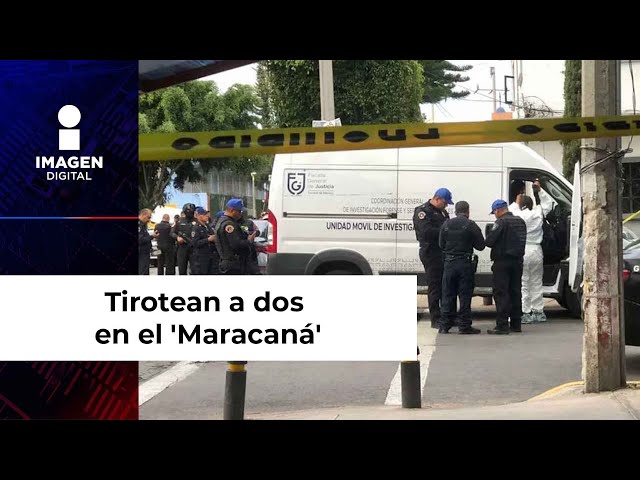 ¡En el corazón de Tepito! Tirotean a dos en el 'Maracaná'