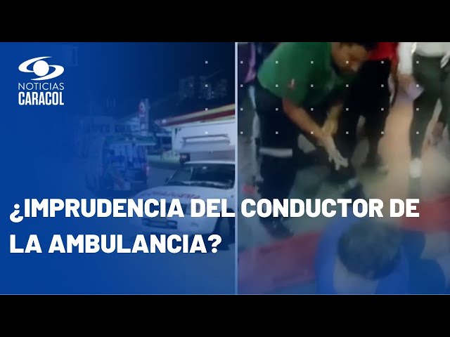 Una mujer fue arrollada por una ambulancia en Santa Marta: el vehículo iba a buscar a otro paciente