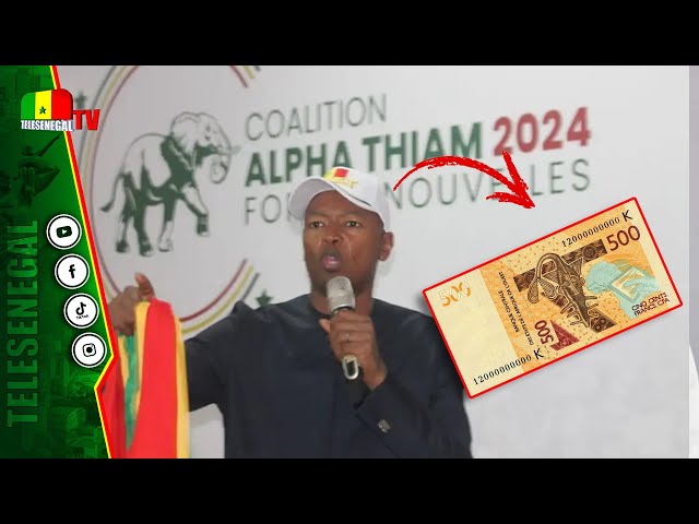 Alpha Thiam se justifie: "Litakh ma indi program ak Témère 500 francs, meun na nék niom nio...&