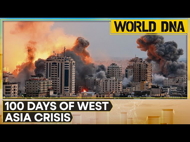 World DNA LIVE: Protests around the world mark 100 days of West Asia crisis | Israel-Gaza War