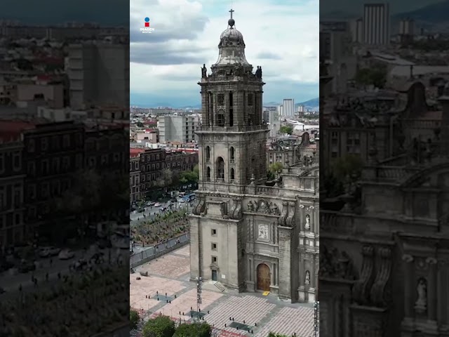 El Zócalo de la CDMX sin coches