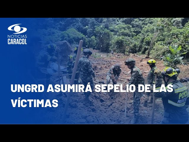 Autoridades identifican a las 17 víctimas mortales que deja alud en Chocó